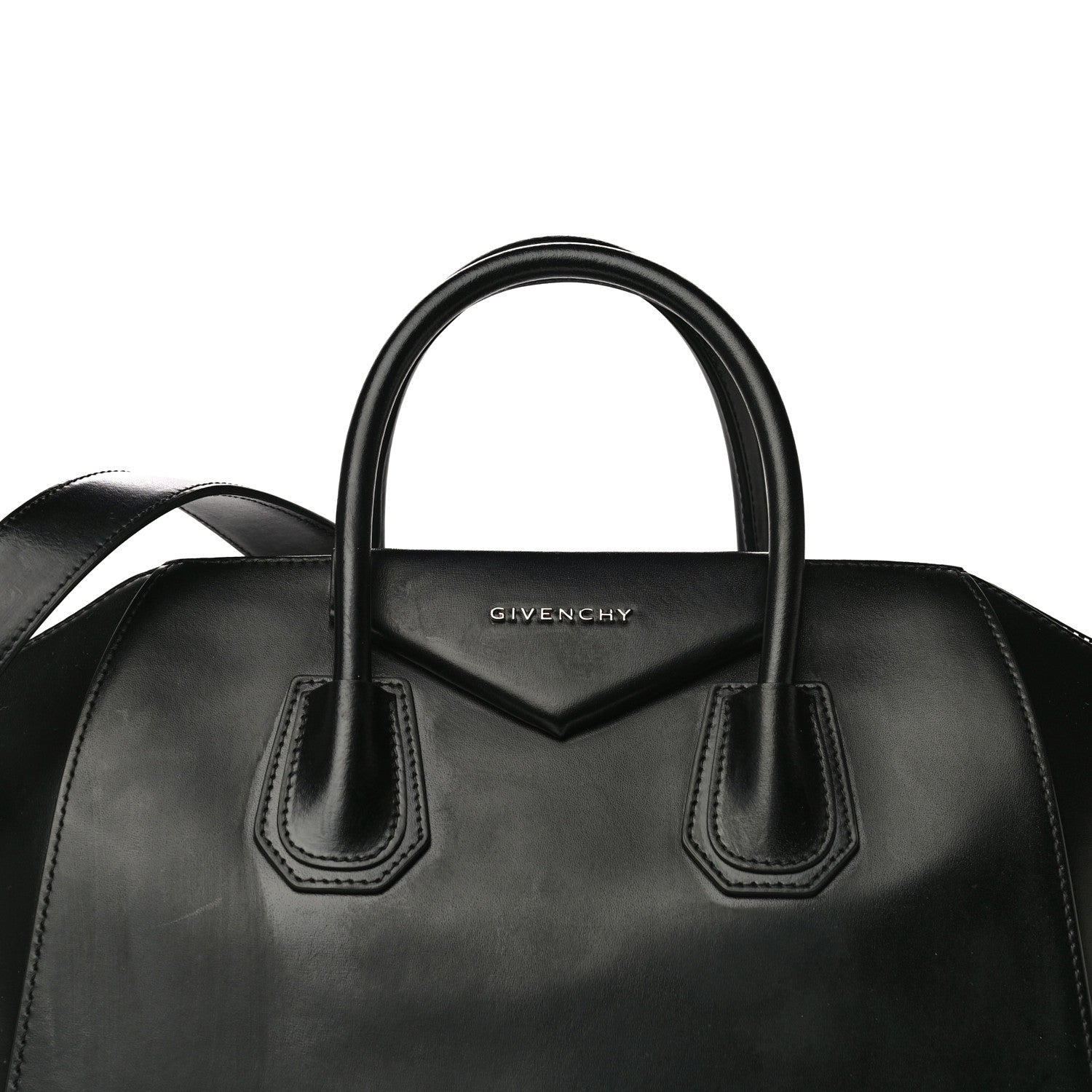 Givenchy Shiny Lord Calfskin Medium Antigona Black 8 of 20