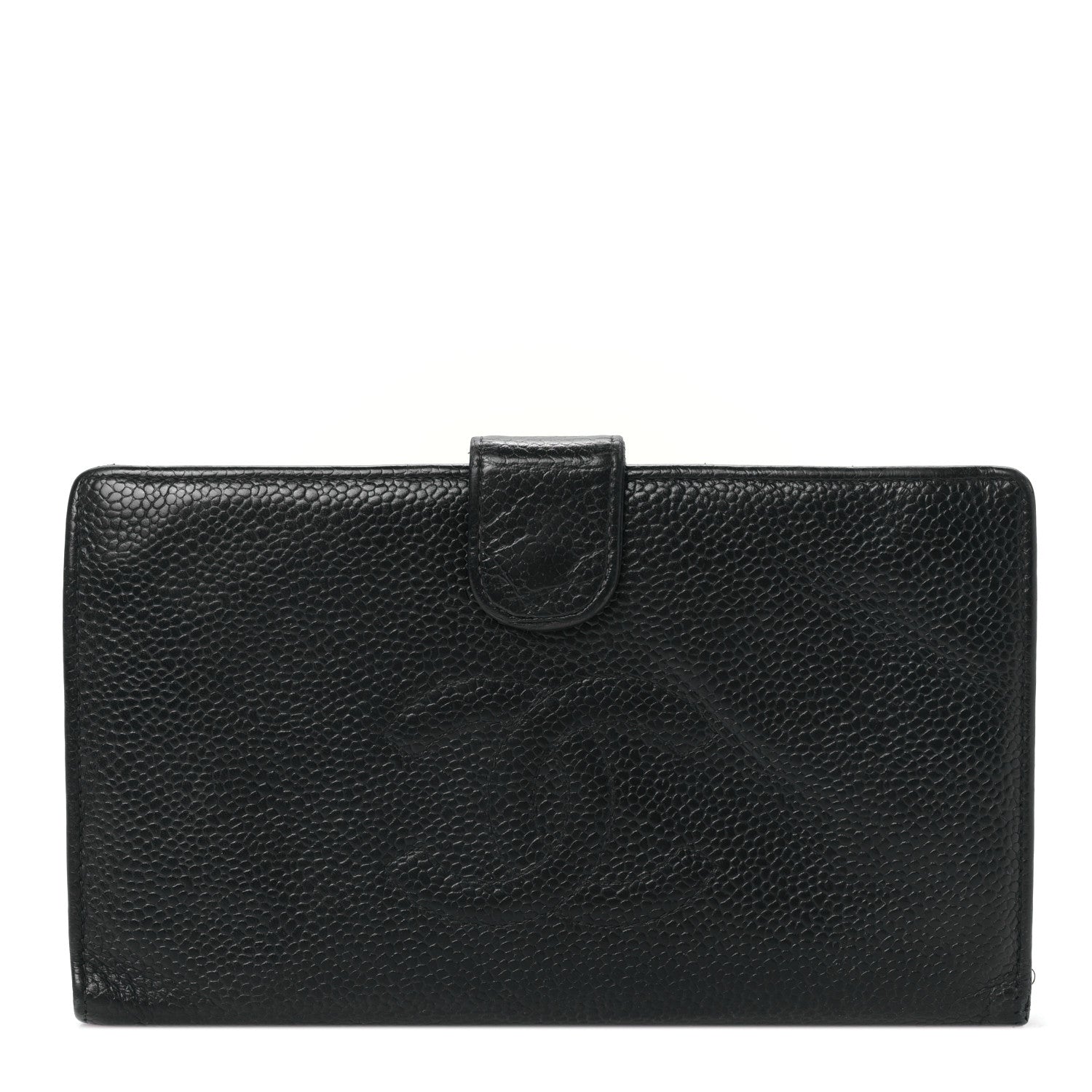 Chanel Caviar Timeless CC French Wallet Black 1 of 11