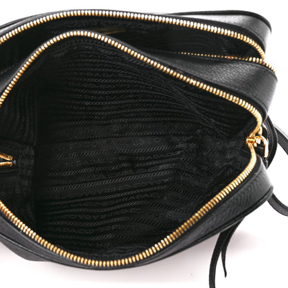 Prada Vitello Phenix Camera Bag Black 5 of 12