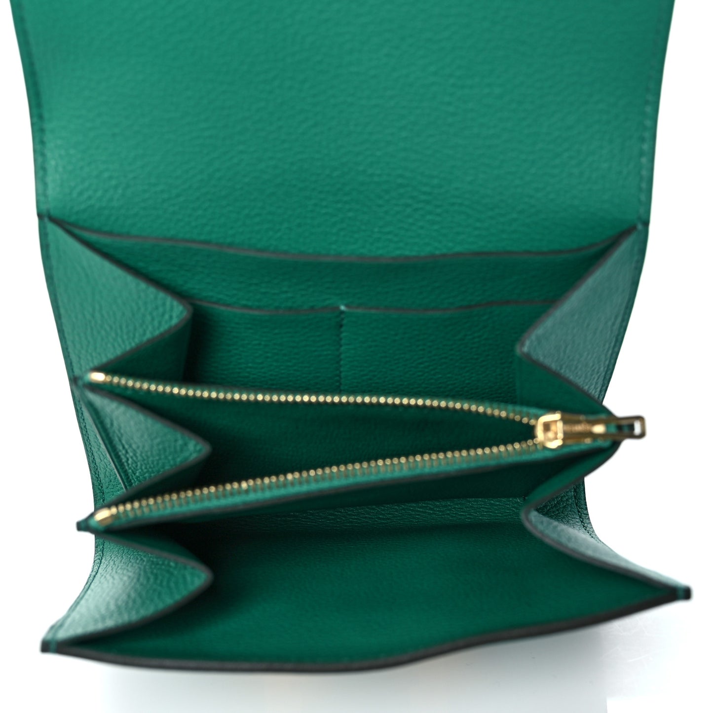 Evercolor Constance Short Wallet Vert Vertigo