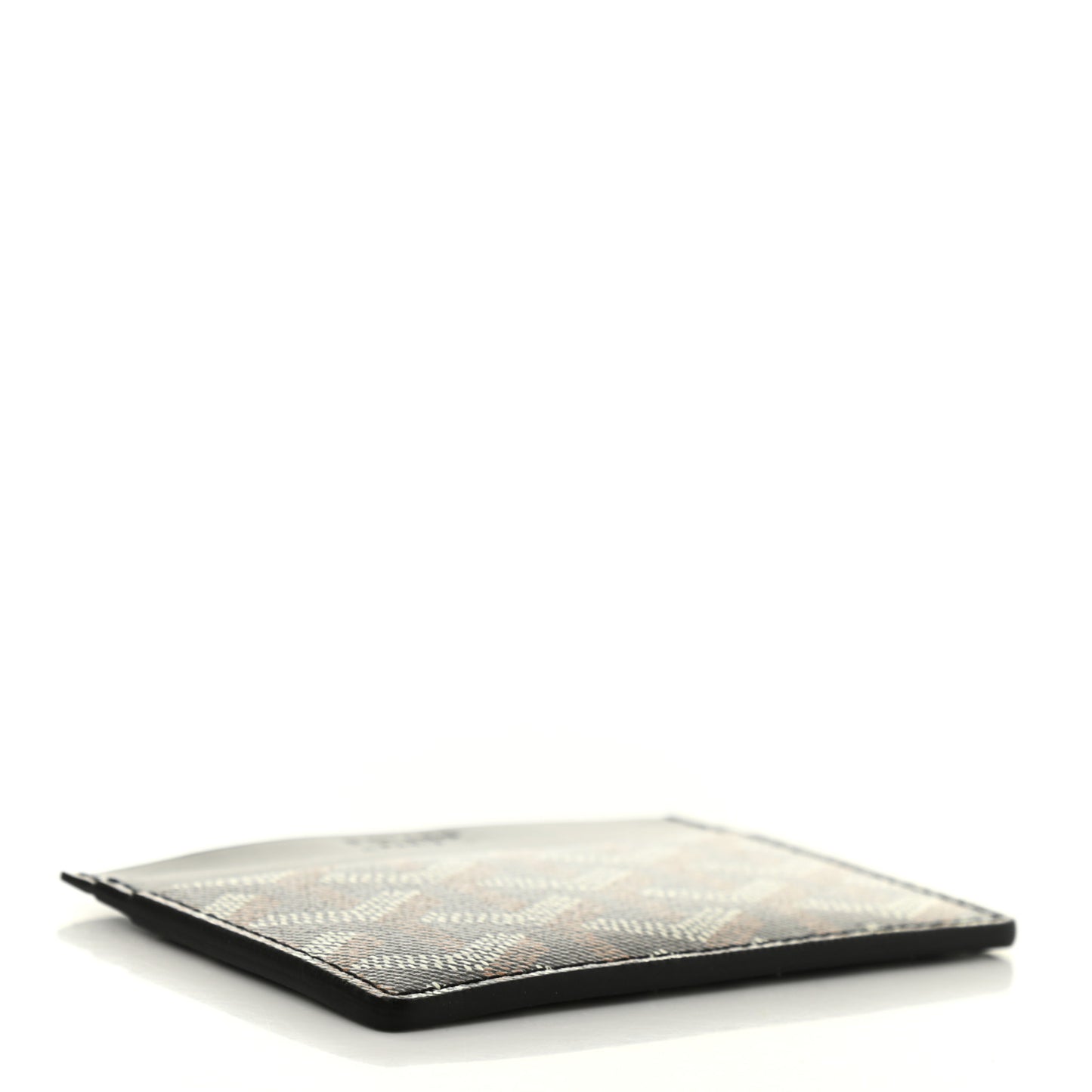 Goyardine Saint Sulpice Card Holder Black