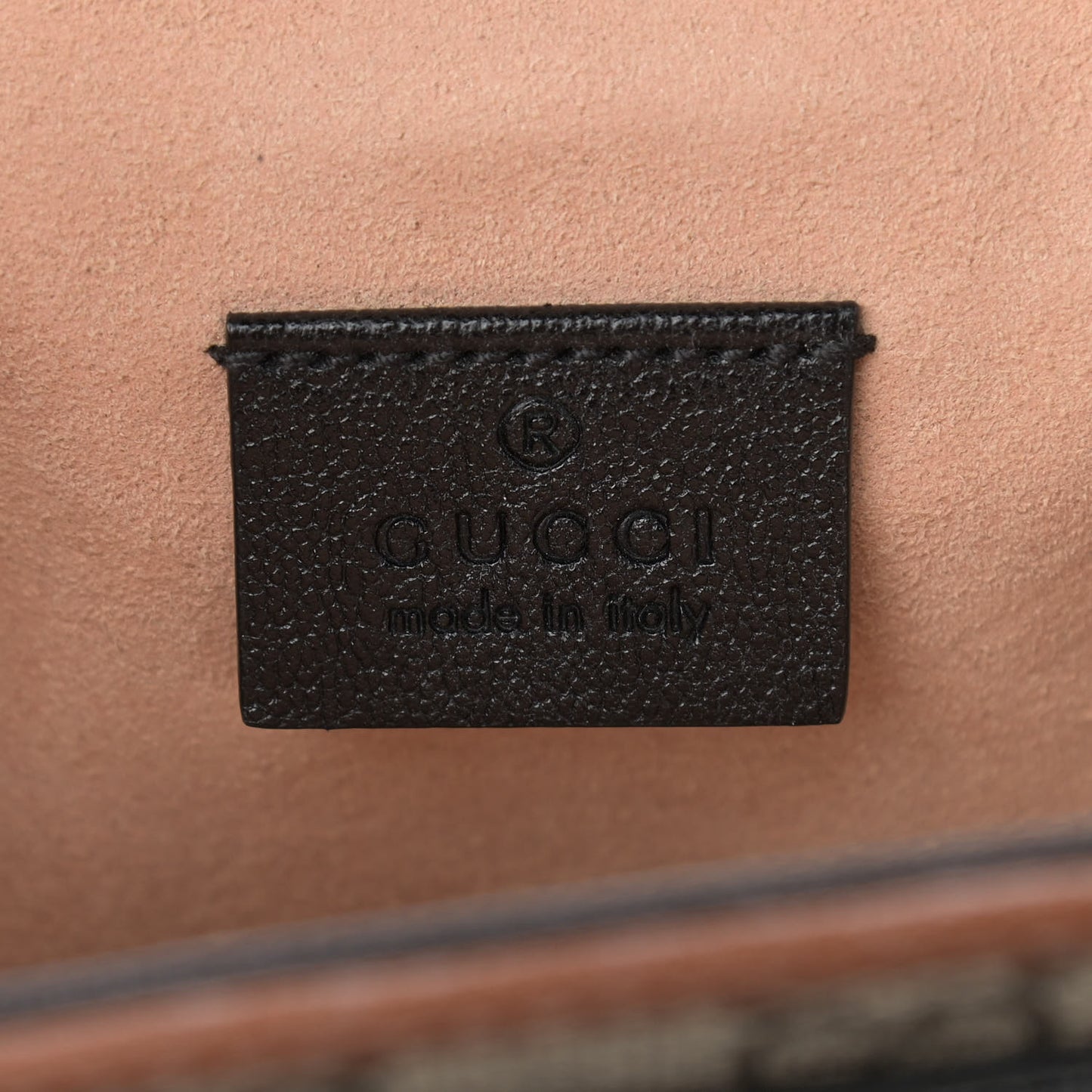 GG Supreme Monogram New Sakai Lux Calfskin Mini Padlock Flap Pocket Shoulder Bag Beige Ebony Black Cuir