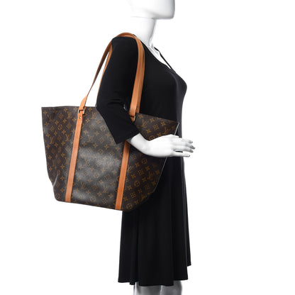 Louis Vuitton Monogram Sac Shopping Tote 2 of 12