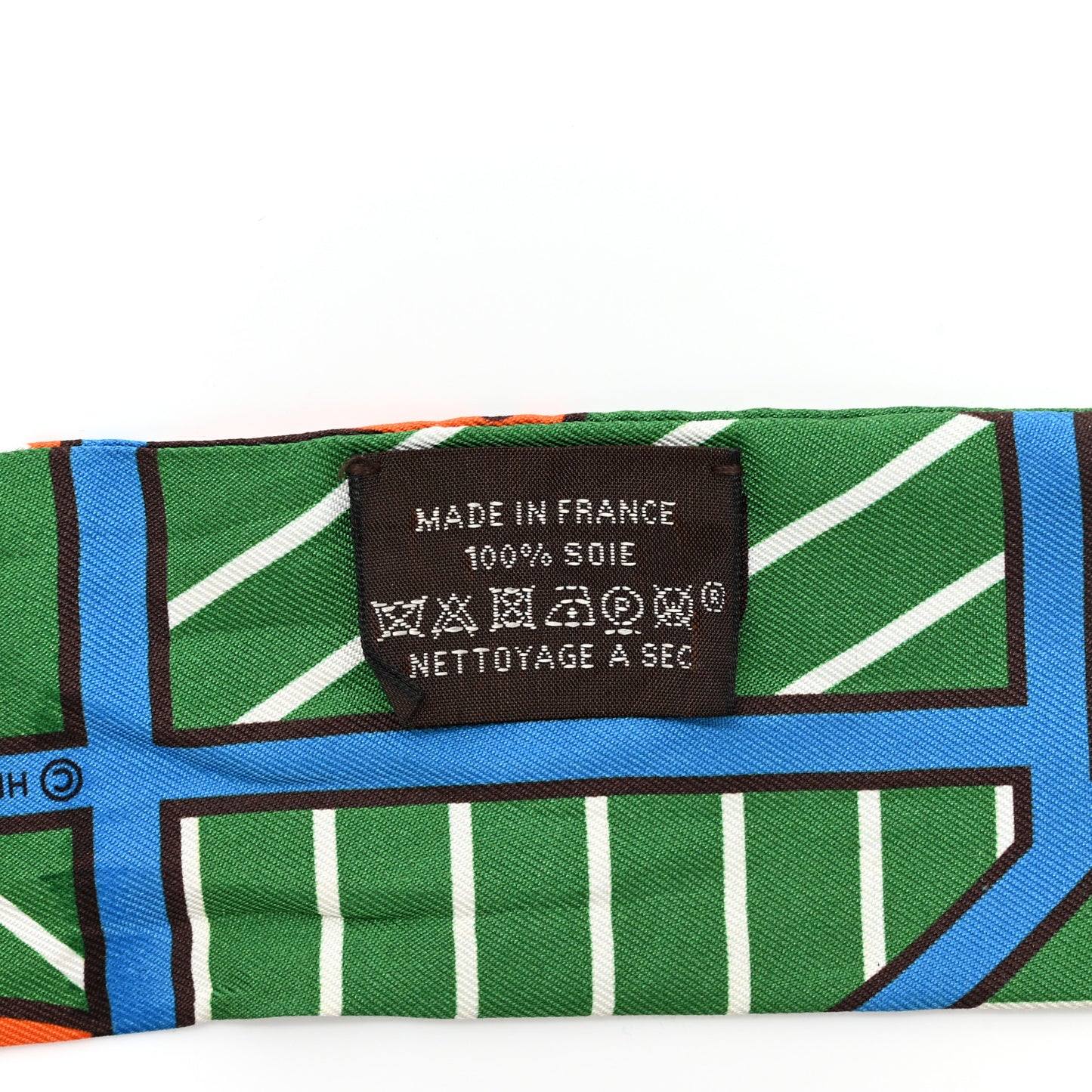 Twilly Scarf Orange Multicolor