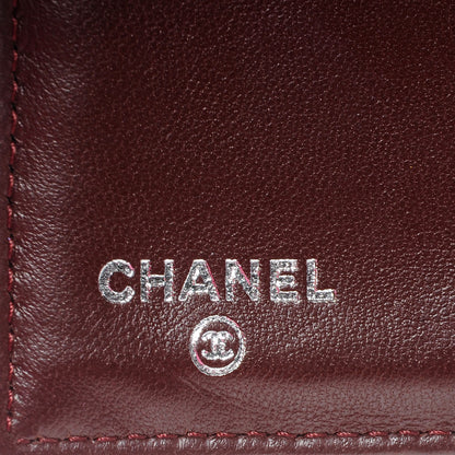 Chanel Lambskin Quilted Large Flap Wallet Black 6 of 8