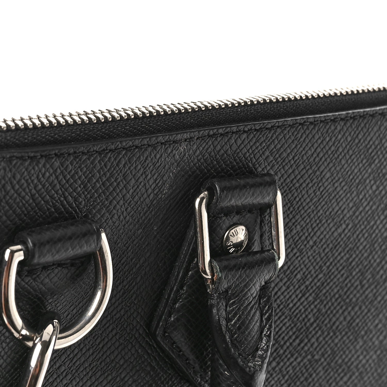 Louis Vuitton Taiga Vertical Tote Ardoise 9 of 10