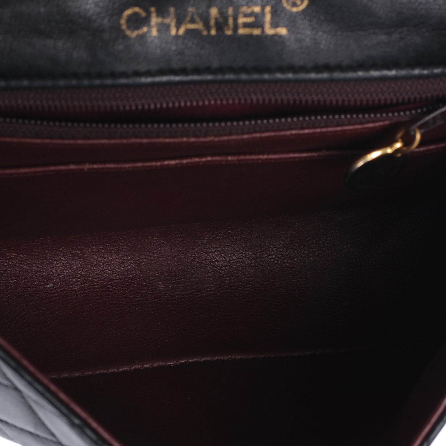 Lambskin Mini Flap Navy