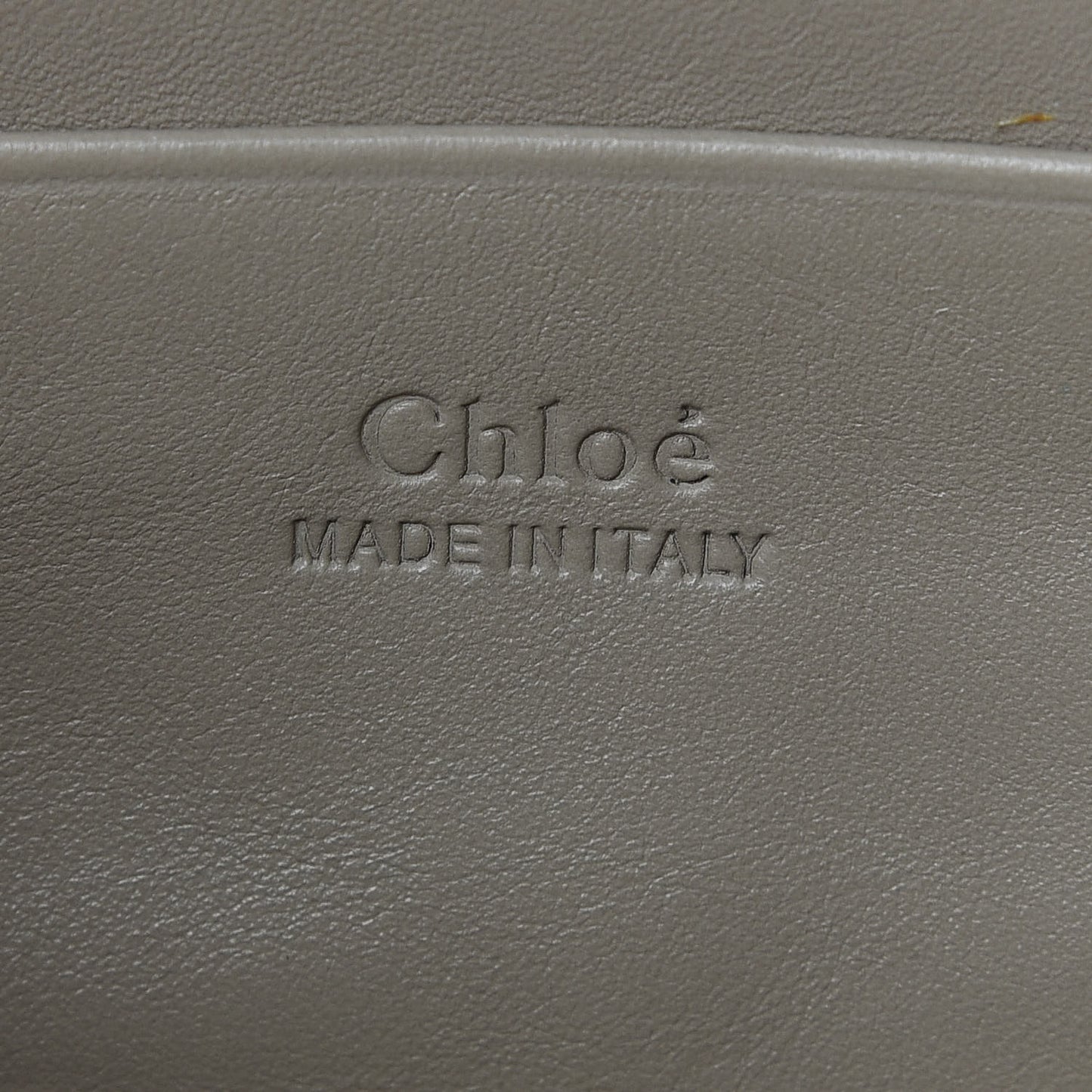 Suede Calfskin Mini Faye Shoulder Bag Motty Grey