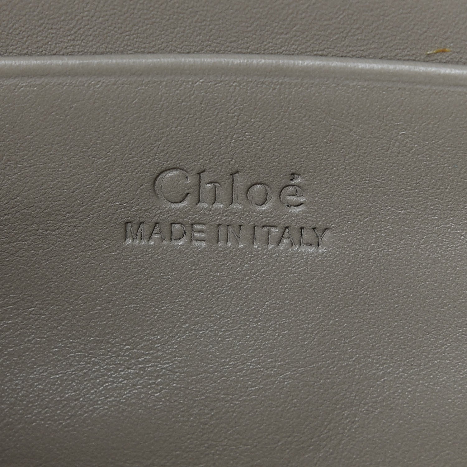 Chloe Suede Calfskin Mini Faye Shoulder Bag Motty Grey 8 of 10