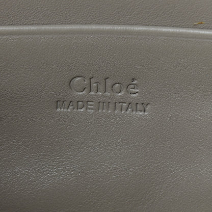 Chloe Suede Calfskin Mini Faye Shoulder Bag Motty Grey 8 of 10