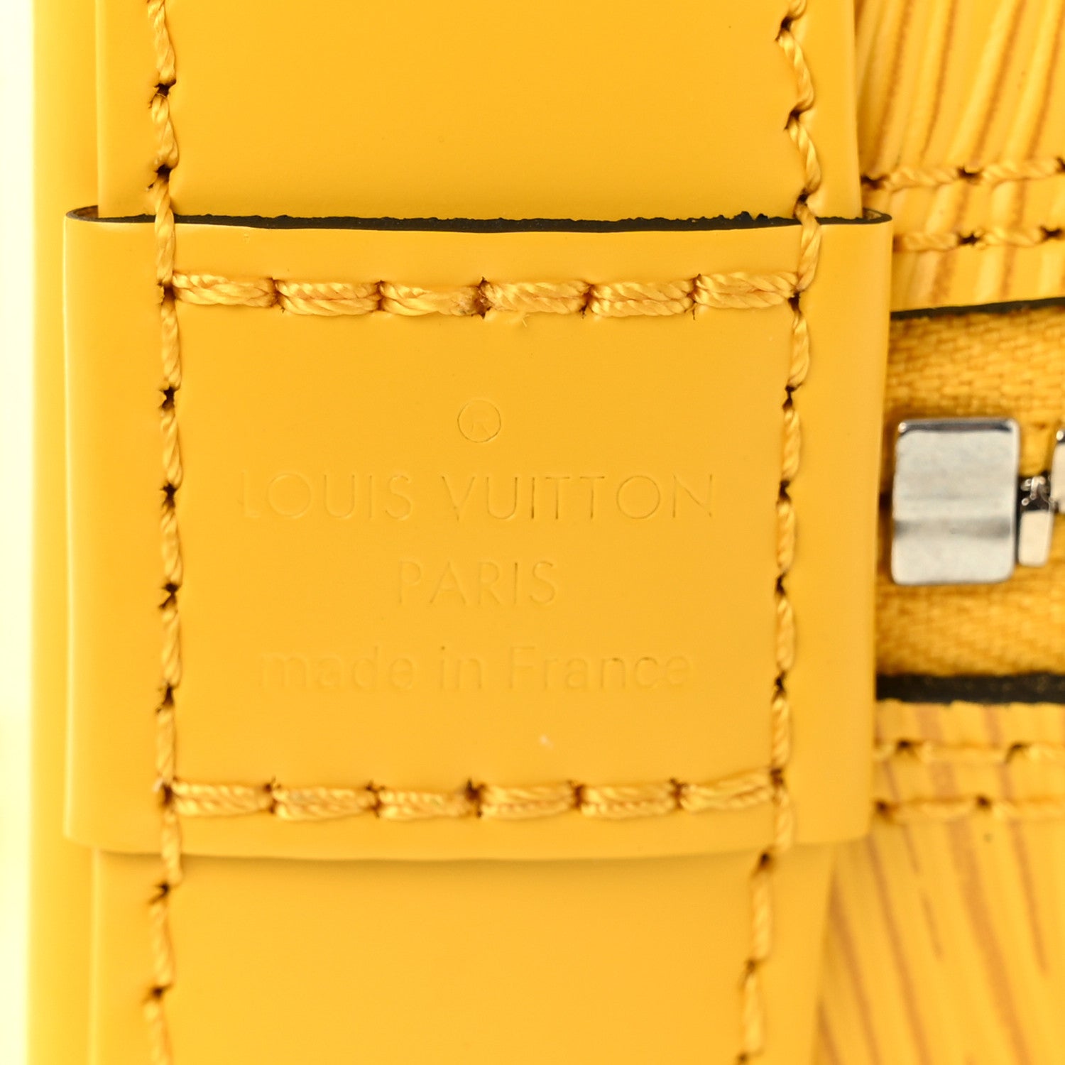 Louis Vuitton Epi Jacquard Alma BB Sunflower 6 of 9