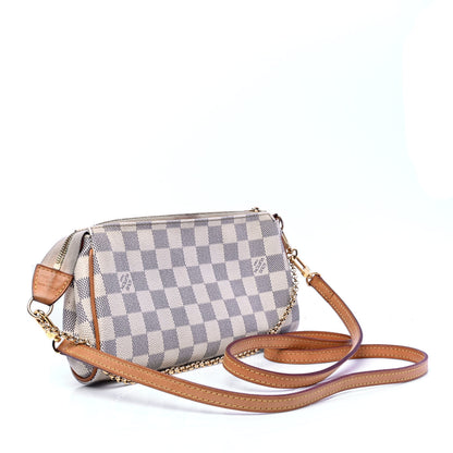 Louis Vuitton Damier Azur Eva Clutch 2 of 7