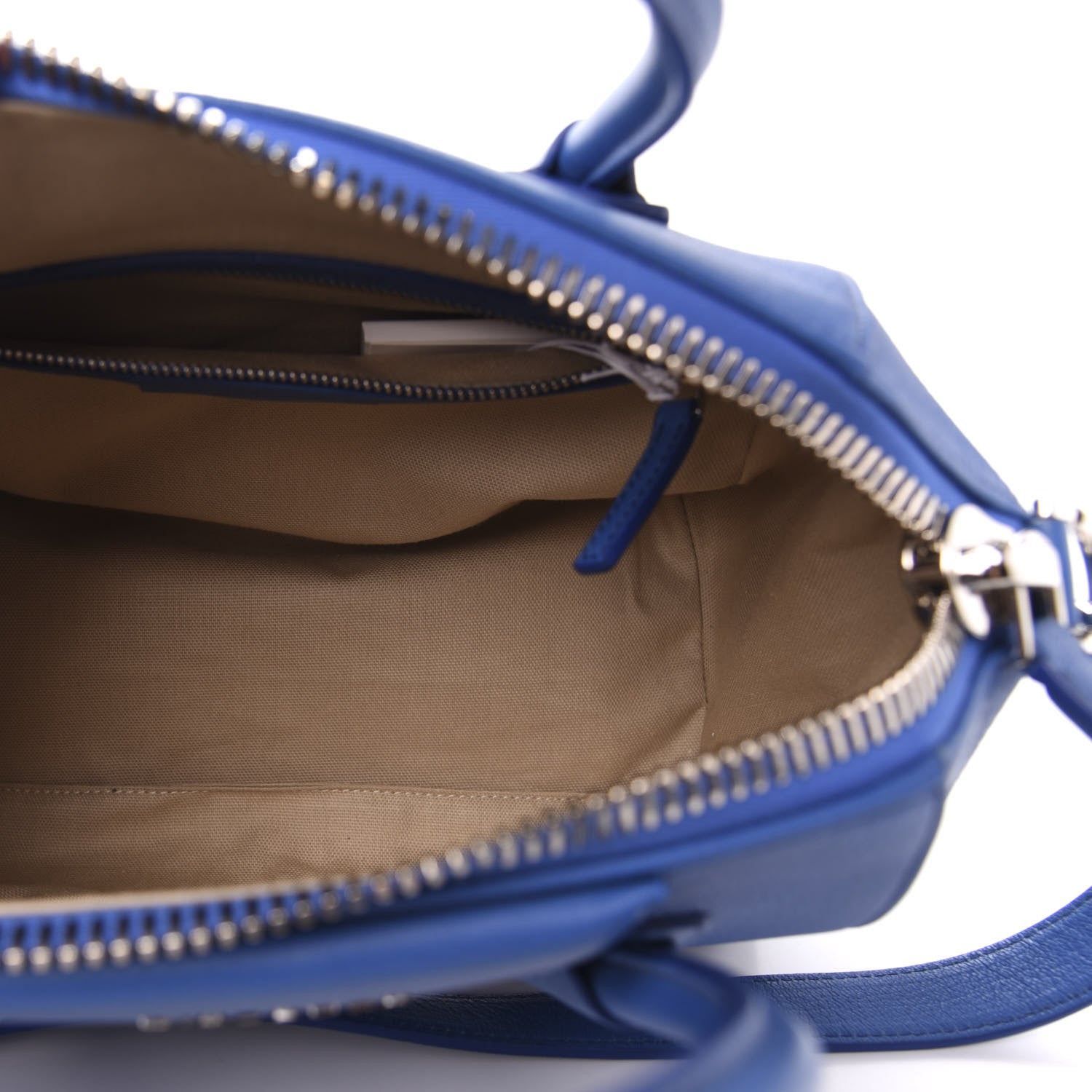 Givenchy Sugar Goatskin Small Antigona Blue 6 of 14
