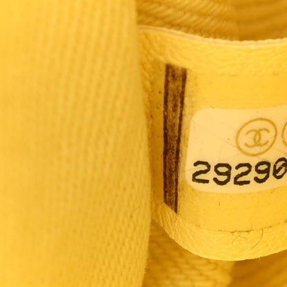 Chanel Denim Coco Jumbo Single Flap Yellow 7 of 10