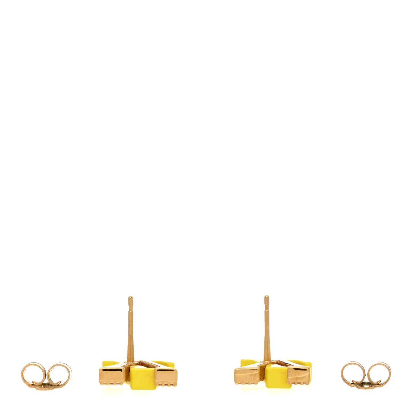 Crystal LV Iconic Sweety Earrings Yellow