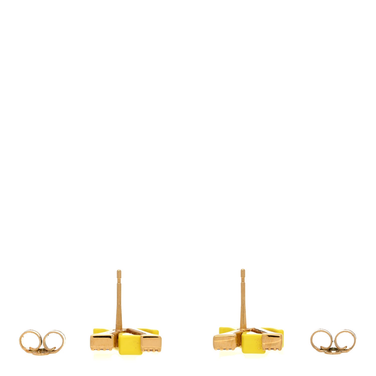 Louis Vuitton Crystal LV Iconic Sweety Earrings Yellow 3 of 5