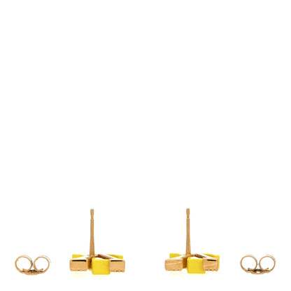 Louis Vuitton Crystal LV Iconic Sweety Earrings Yellow 3 of 5