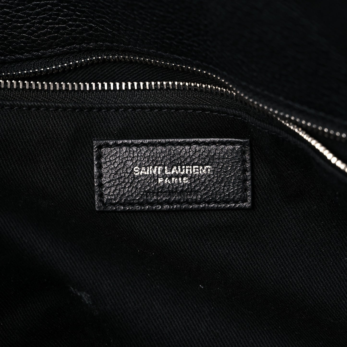 Grained Calfskin Medium Souple Sac De Jour Duffle Black