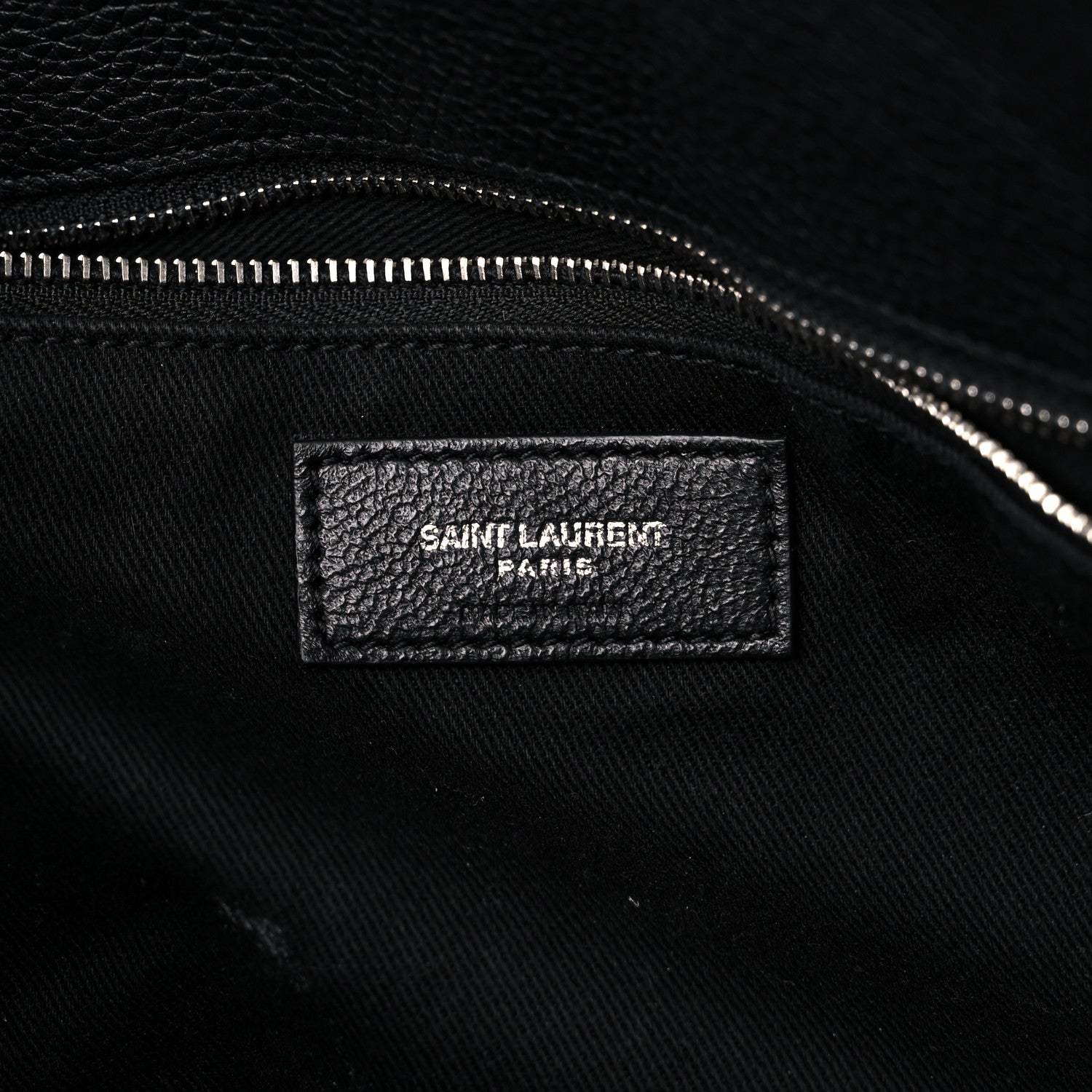 Saint Laurent Grained Calfskin Medium Souple Sac De Jour Duffle Black 6 of 19