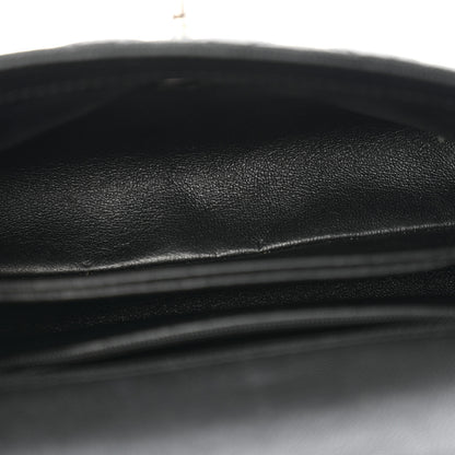 Chanel Caviar Lizard Embossed Quilted Mini Coco Handle Flap Black 5 of 15