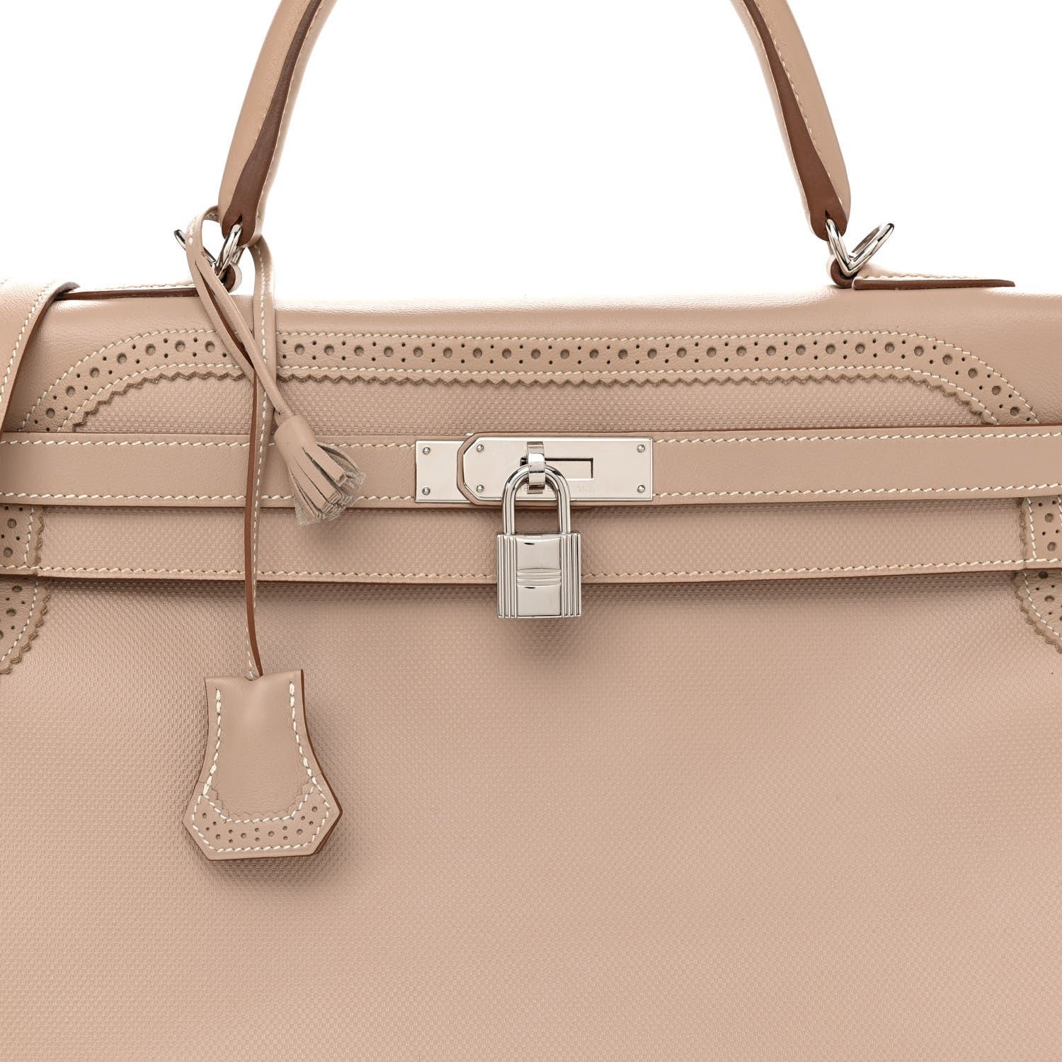 Hermes Swift Grain d'H Ghillies Kelly 35 Argile 8 of 16