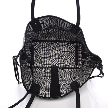 MCM Visetos Medium Liz Reversible Shopper Tote Black 10 of 17