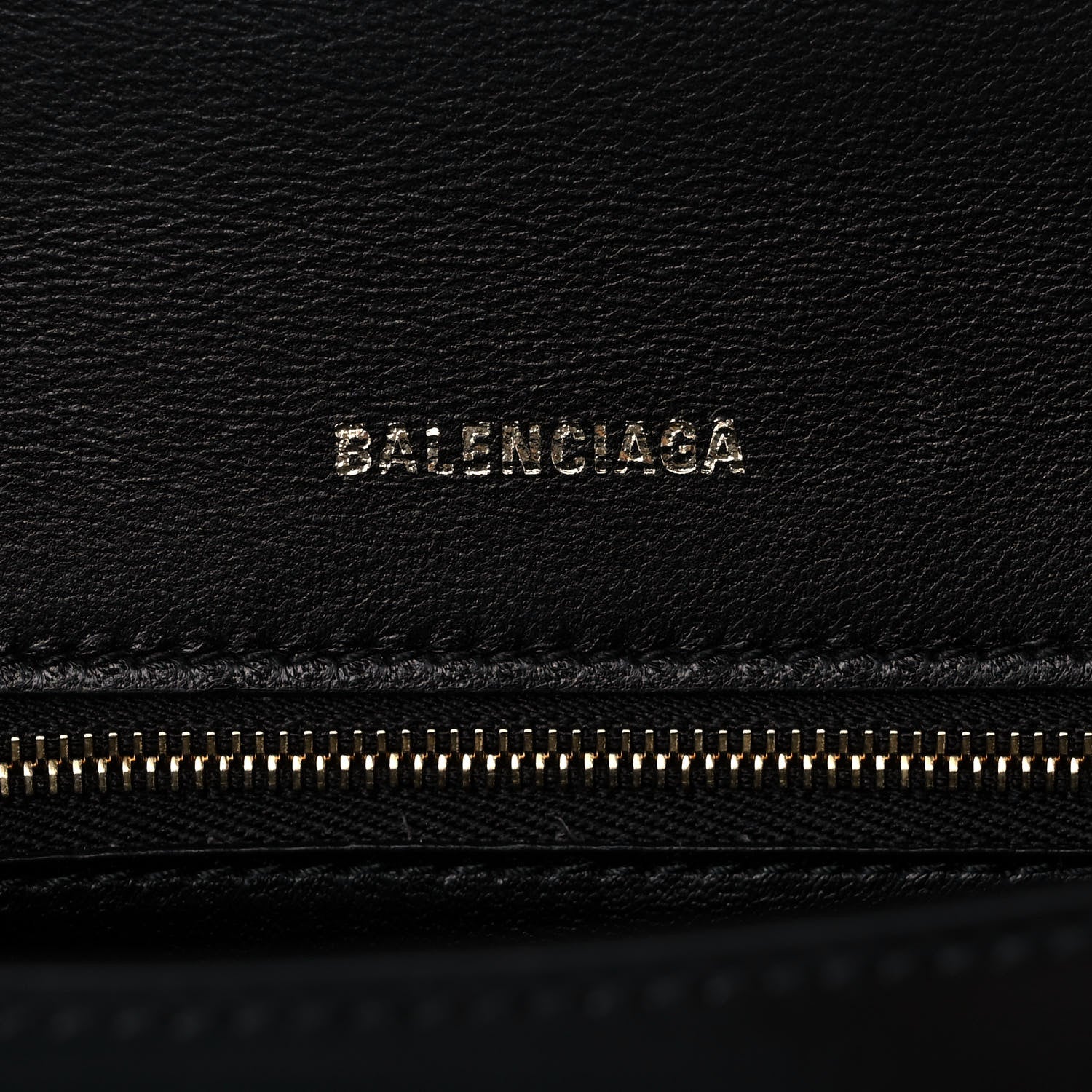 Balenciaga Shiny Box Calfskin Graffiti Logo Small Hourglass Top Handle Bag Black 6 of 10