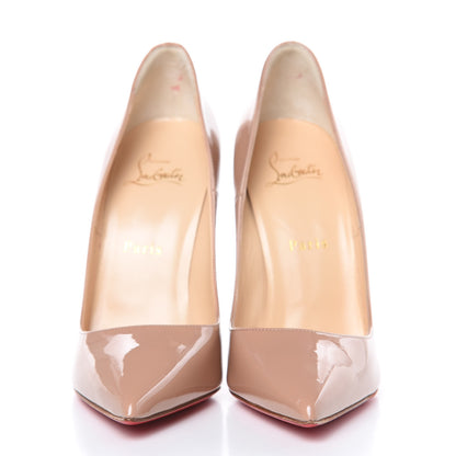 Christian Louboutin Patent So Kate 120 Pumps 38.5 Nude 3 of 11