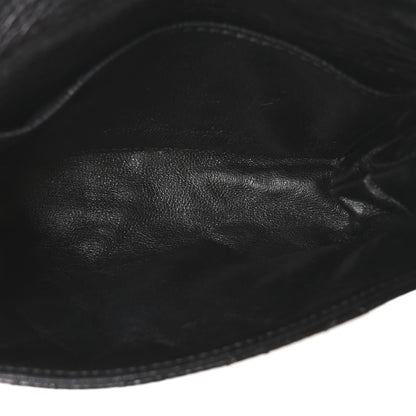 Chanel Glazed Calfskin Quilted 2.55 Reissue Flap Belt Bag Clutch 85 34 Black 4 of 8