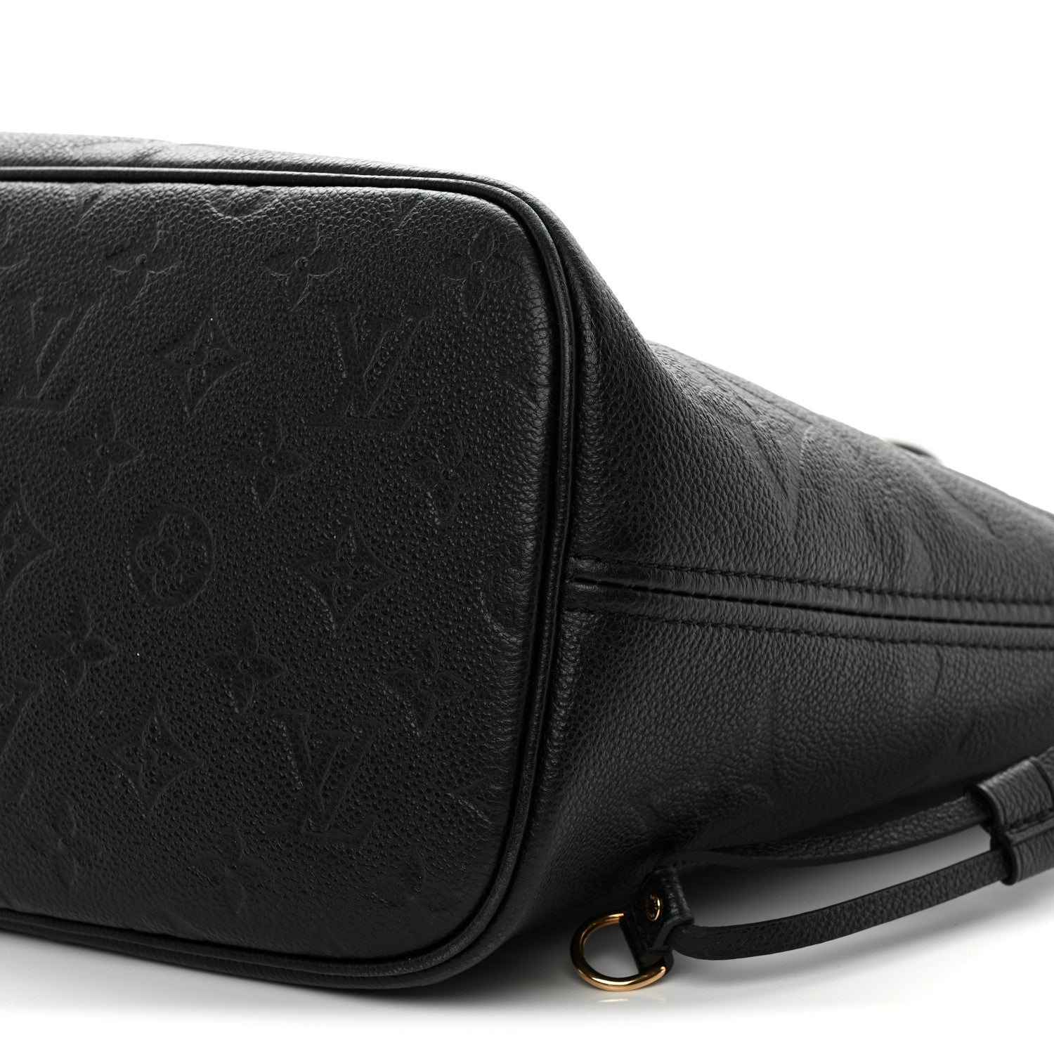 Louis Vuitton Empreinte Monogram Giant Neverfull MM Black 10 of 12