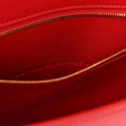 Balenciaga Shiny Box Calfskin Medium Hourglass Top Handle Bag Bright Red 7 of 10