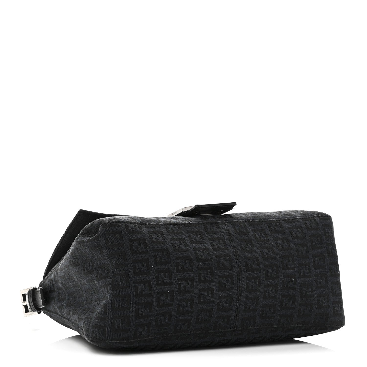 Fendi Zucchino Mama Baguette Black 4 of 10