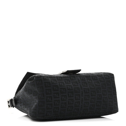 Fendi Zucchino Mama Baguette Black 4 of 10