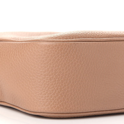 Gucci Pebbled Calfskin Small Soho Disco Bag Camelia 8 of 10