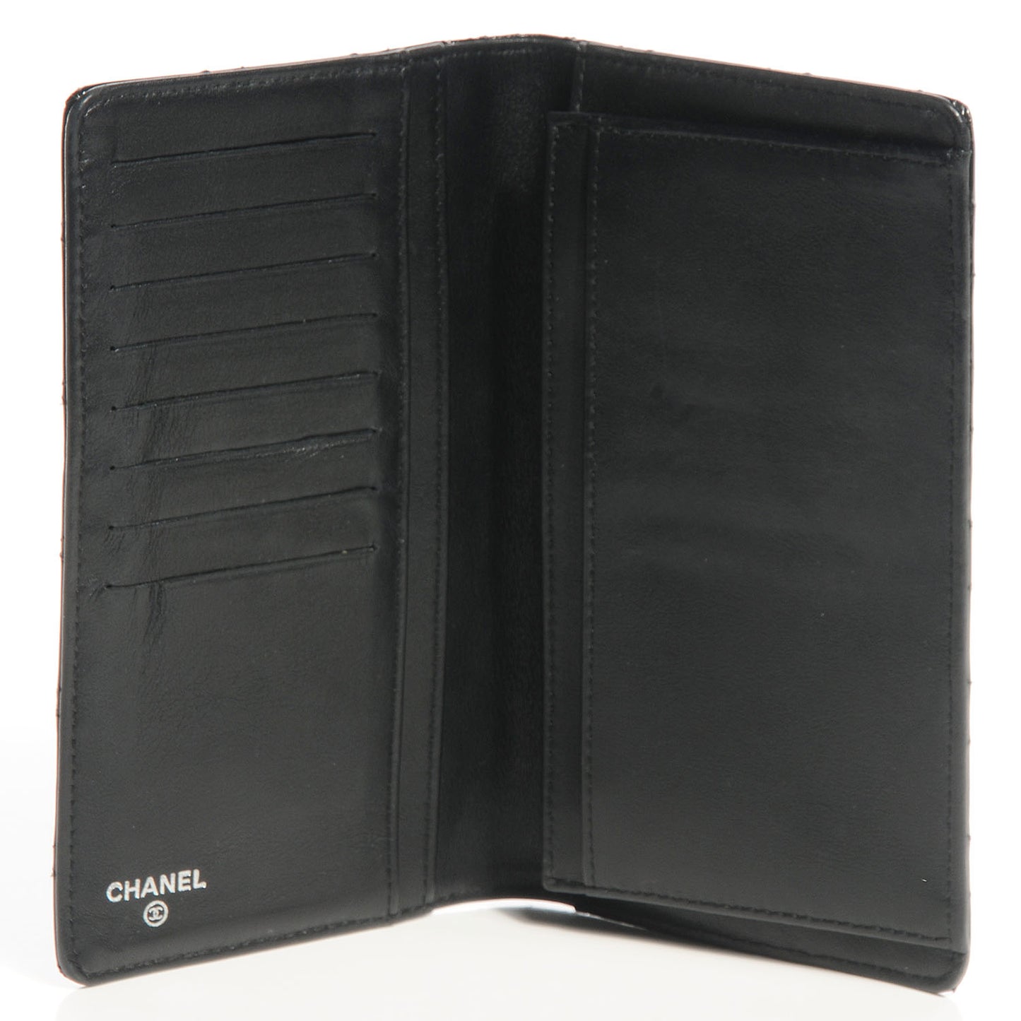 Patent Brilliant Yen Wallet Black