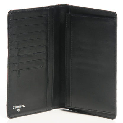 Chanel Patent Brilliant Yen Wallet Black 5 of 8