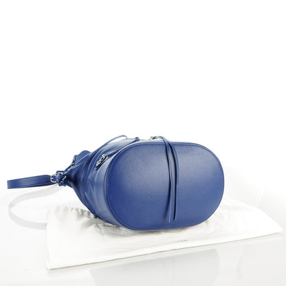 Balenciaga Veau Papier Classic Hardware Drop Bucket Bag Bleu 4 of 7