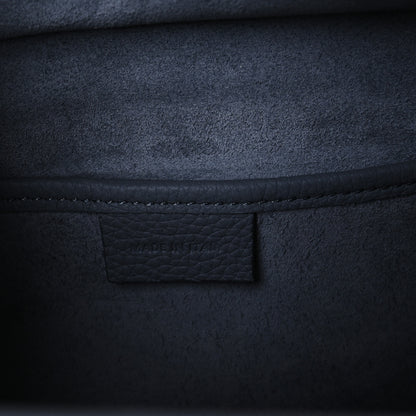 Celine Drummed Calfskin Nano Luggage Kohl 7 of 14