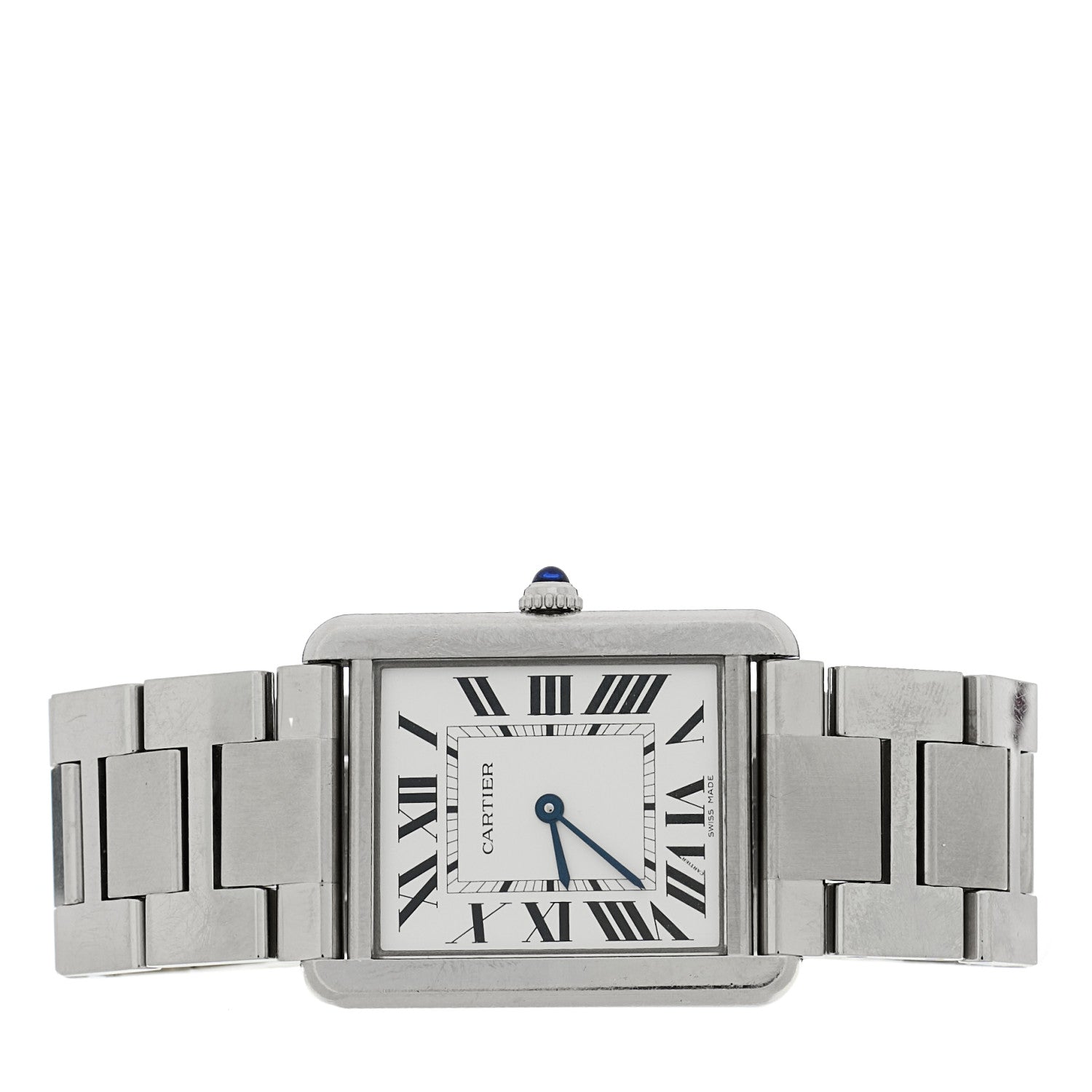 Cartier Stainless Steel 27mm Tank Solo Quartz Watch 2 of 5