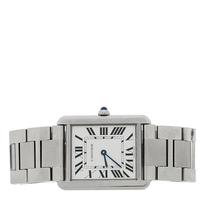 Cartier Stainless Steel 27mm Tank Solo Quartz Watch 2 of 5