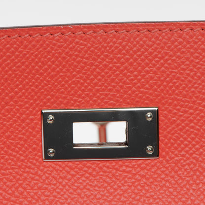 Hermes Epsom Kelly Sellier 32 Rose Jaipur 11 of 33