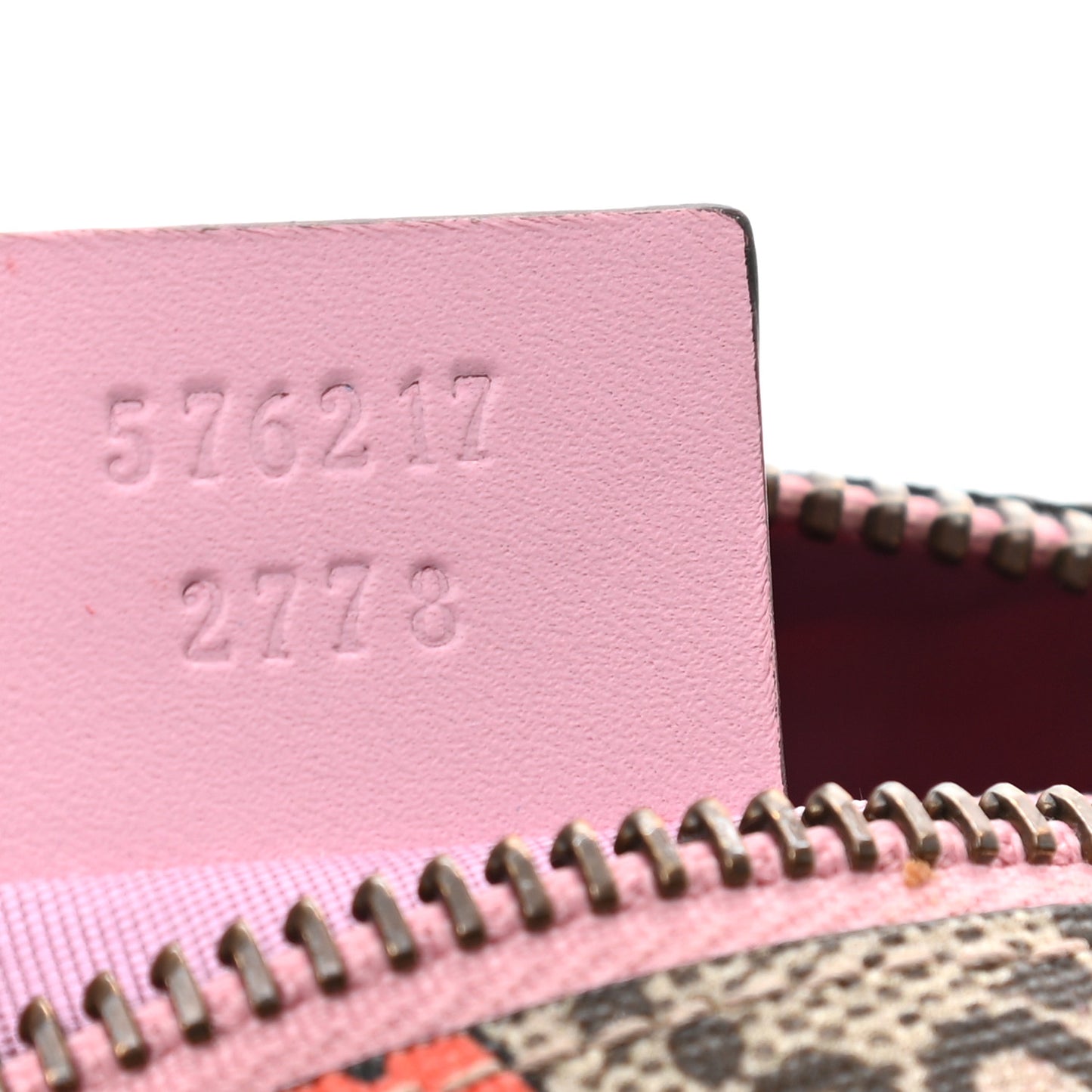 GG Supreme Monogram Strawberry Cosmetic Case