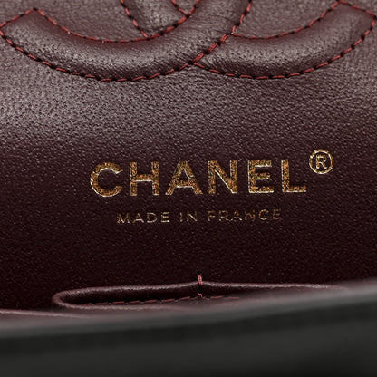 Chanel Lambskin Quilted Small Double Flap Black 6 of 14