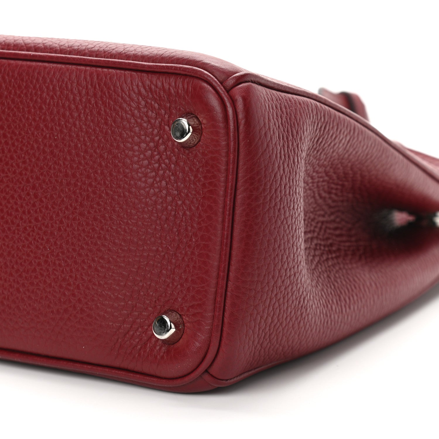 Christian Dior Bullcalf Medium Diorissimo Tote Burgundy 10 of 10