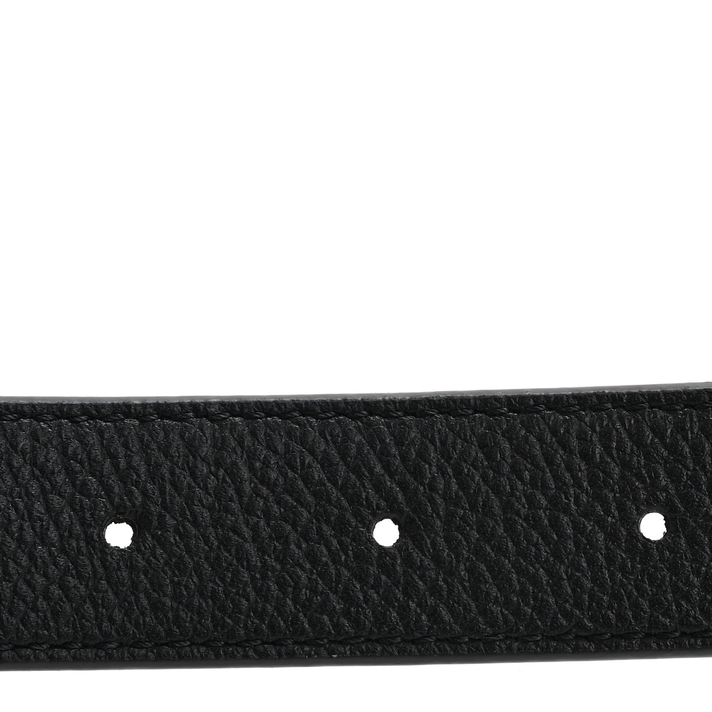 Calfskin Monogram 25mm LV Iconic Reversible Belt 75 30 Black