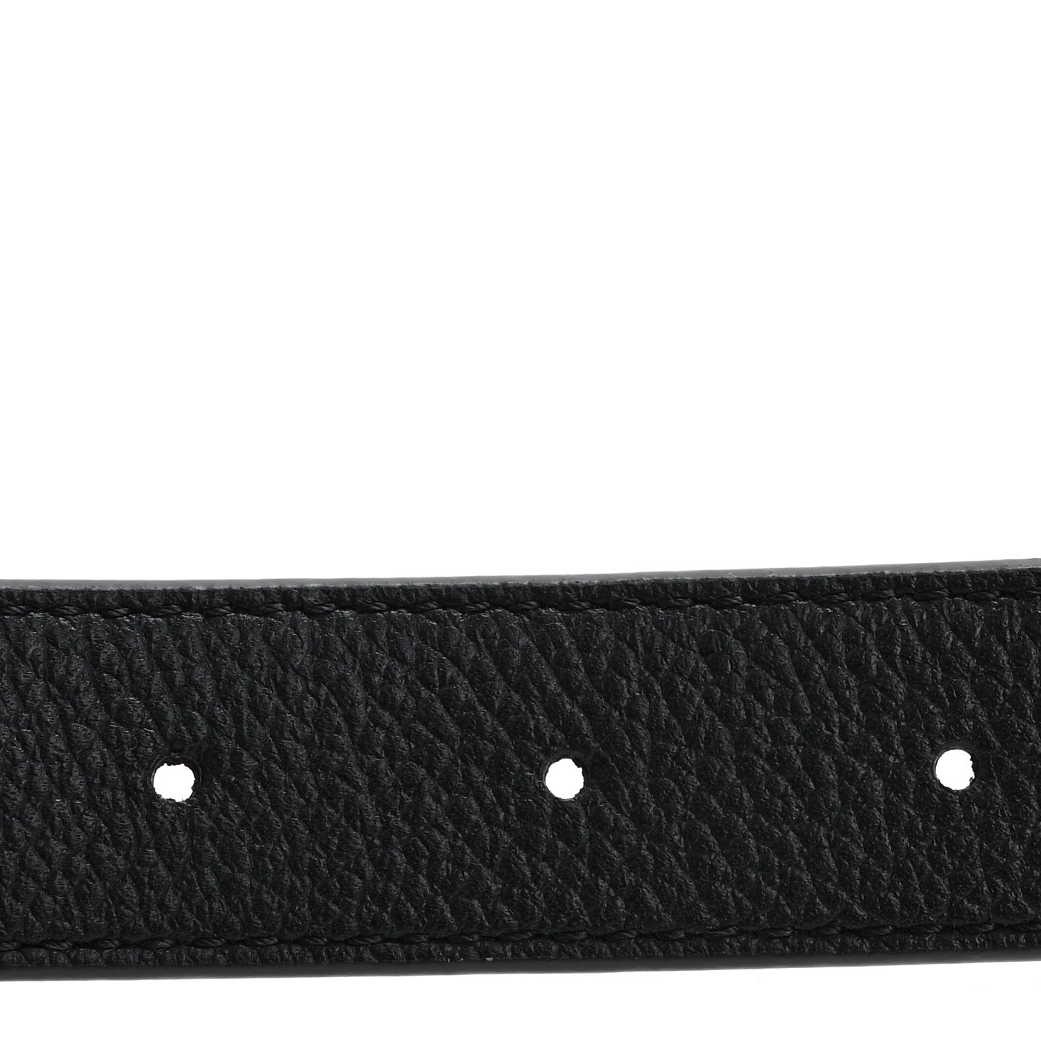 Louis Vuitton Calfskin Monogram 25mm LV Iconic Reversible Belt 75 30 Black 5 of 6