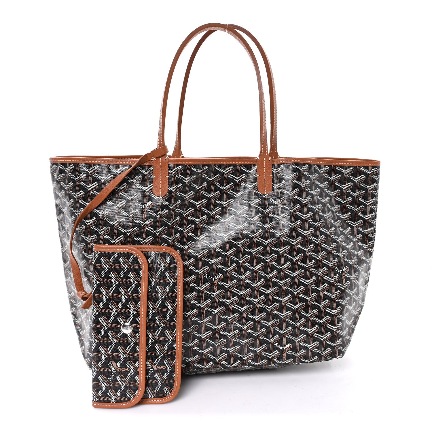 Goyard Goyardine Saint Louis PM Black Gold 3 of 11