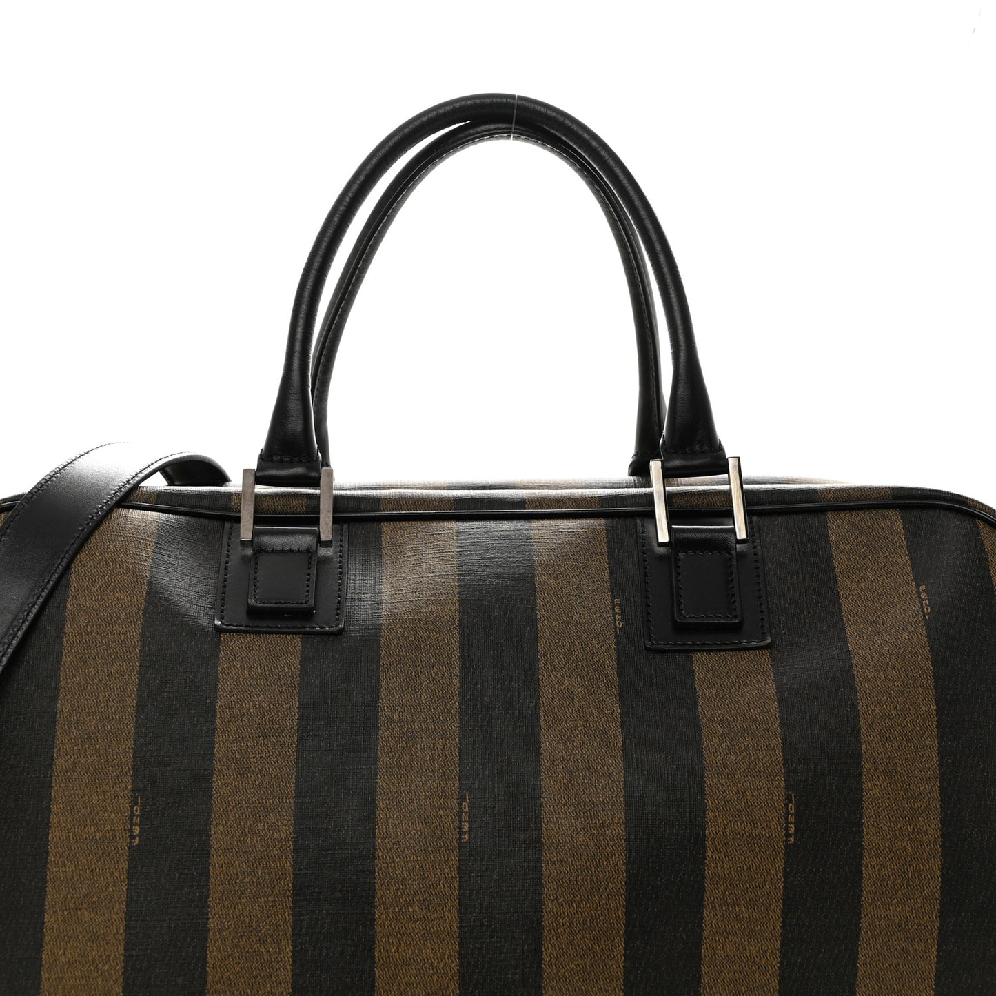 Pequin Spalmati Vitello Large Travel Bag Tobacco