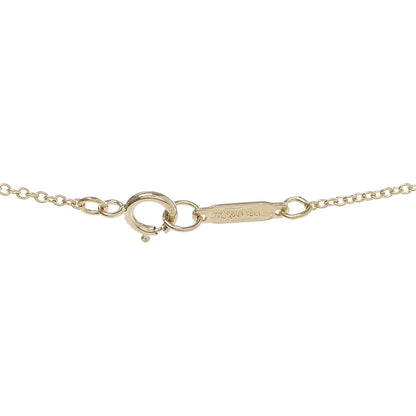 Tiffany 18K Yellow Gold Diamond Lace Pendant Necklace 5 of 6