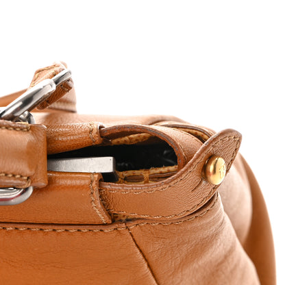 Fendi Goatskin Medium Peekaboo Iconic Satchel Camel 18 of 20